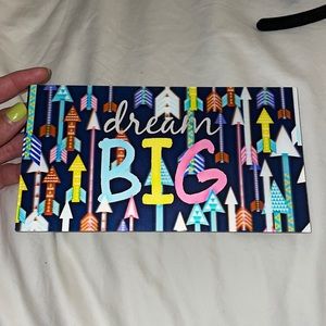 Dream Big 3D sign